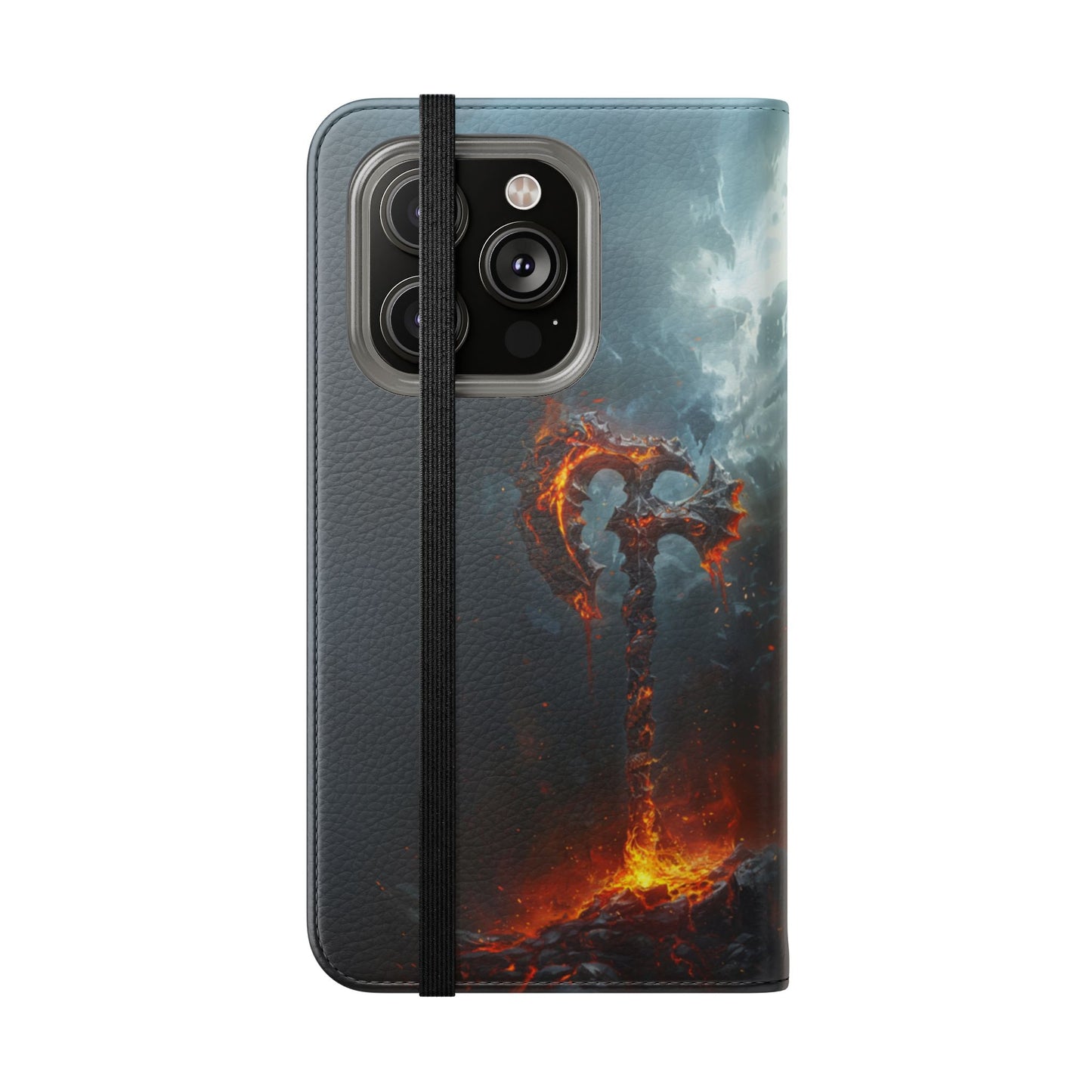 Molten War Axe - Wallet Flip Case