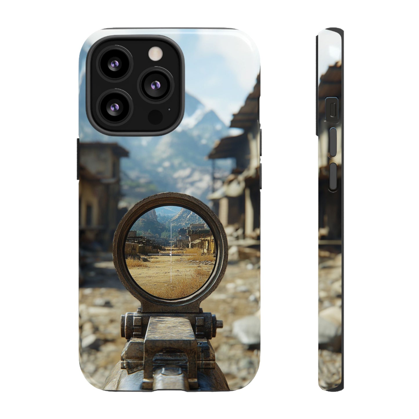 Desert Sniper Focus - Tough iPhone Case