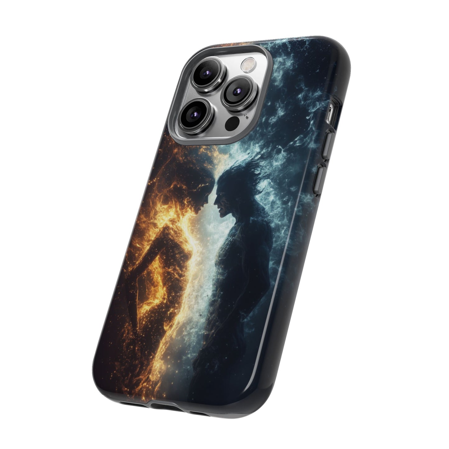 Fire & Frost Lovers - Tough iPhone Case