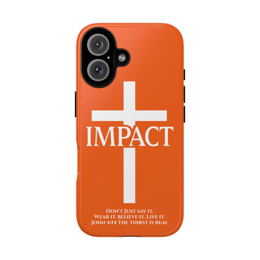 Impact Orange - Tough iPhone Case