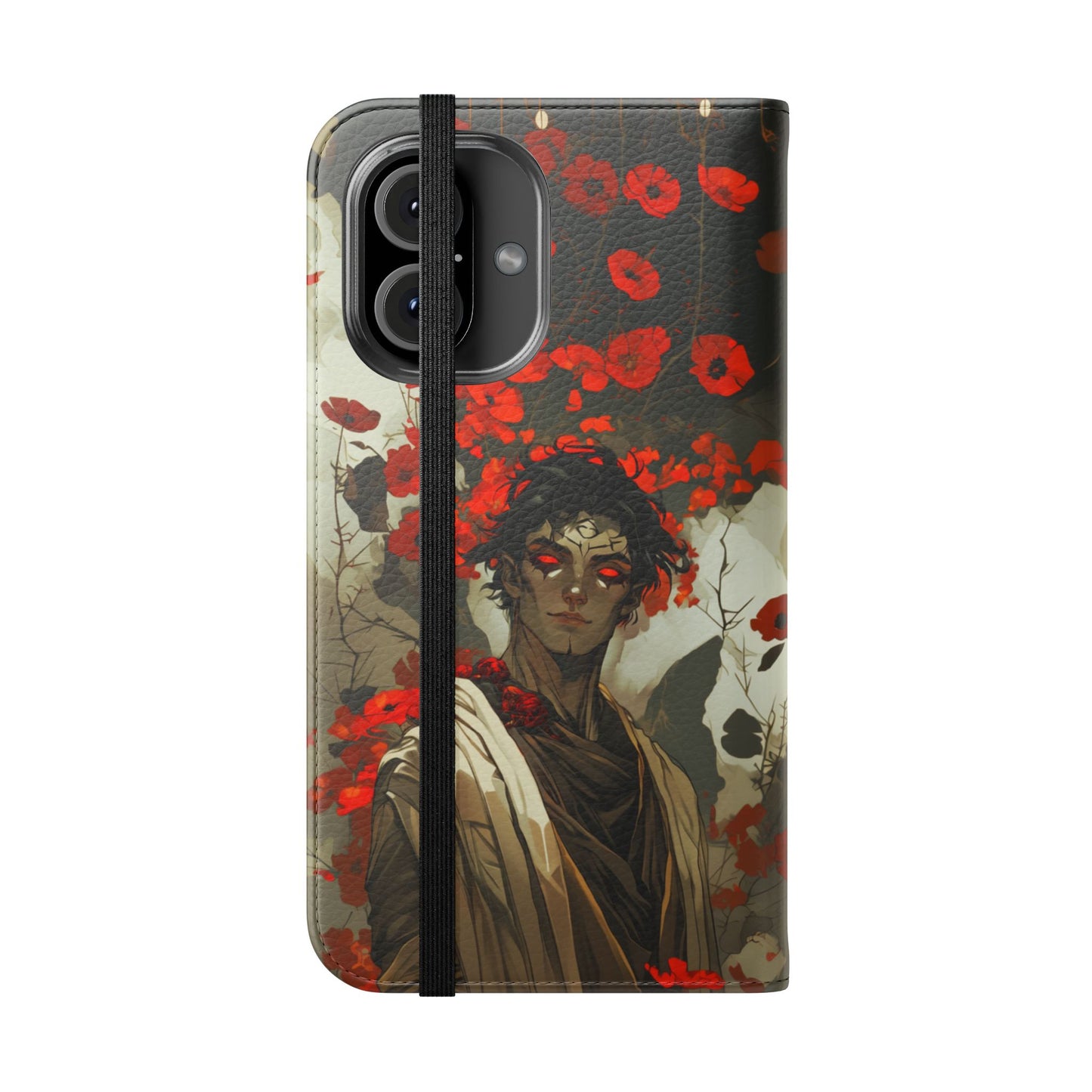 Zagreus Blood Poppies - Wallet Flip Case