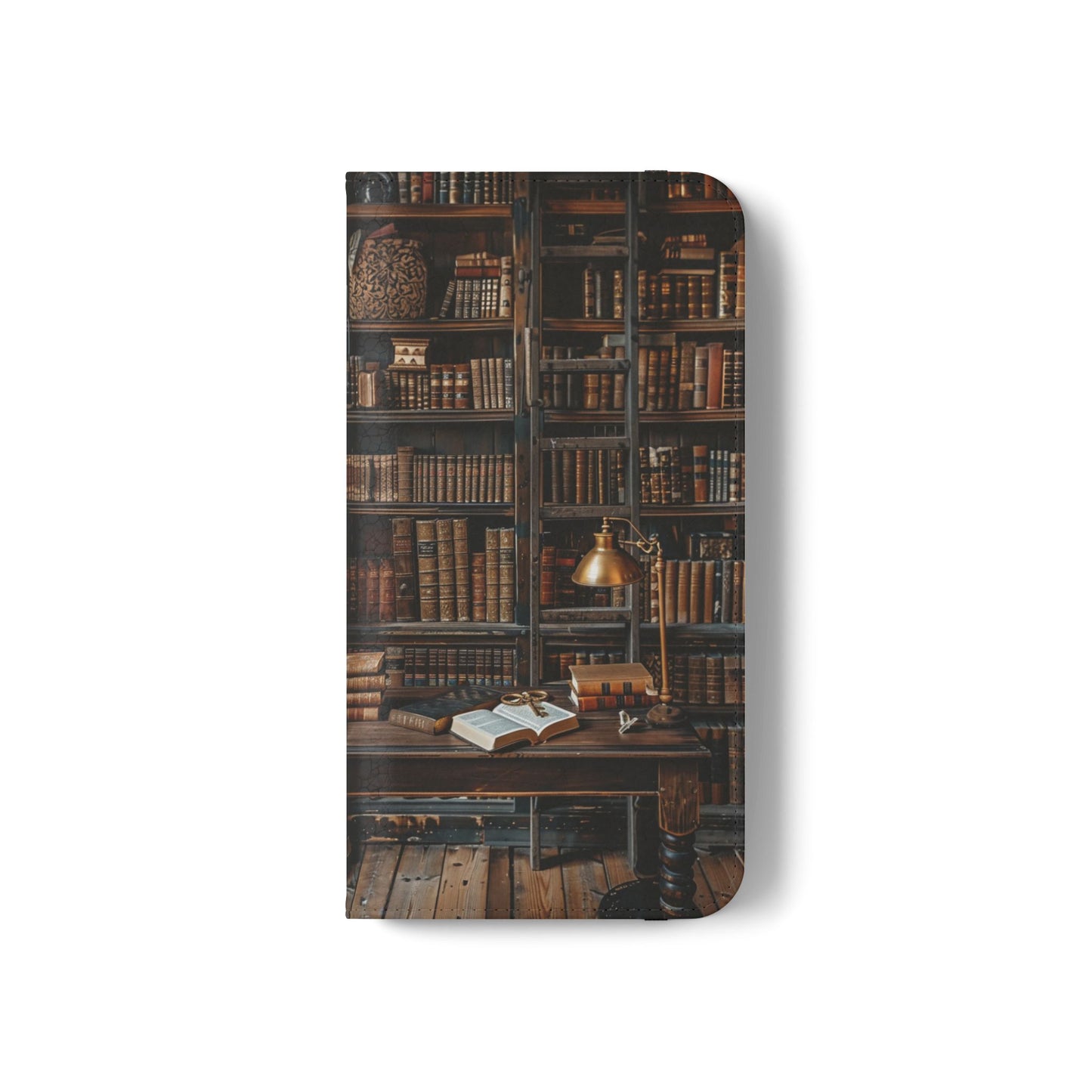 Old World Study - Wallet Flip Case