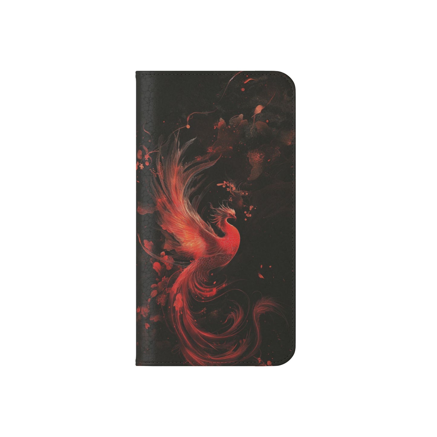 Crimson Phoenix - Wallet Flip Case