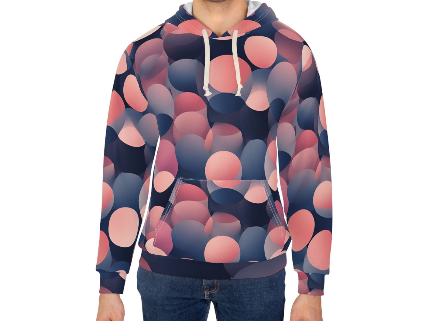 Bubble Bokeh All-Over Print Hoodie