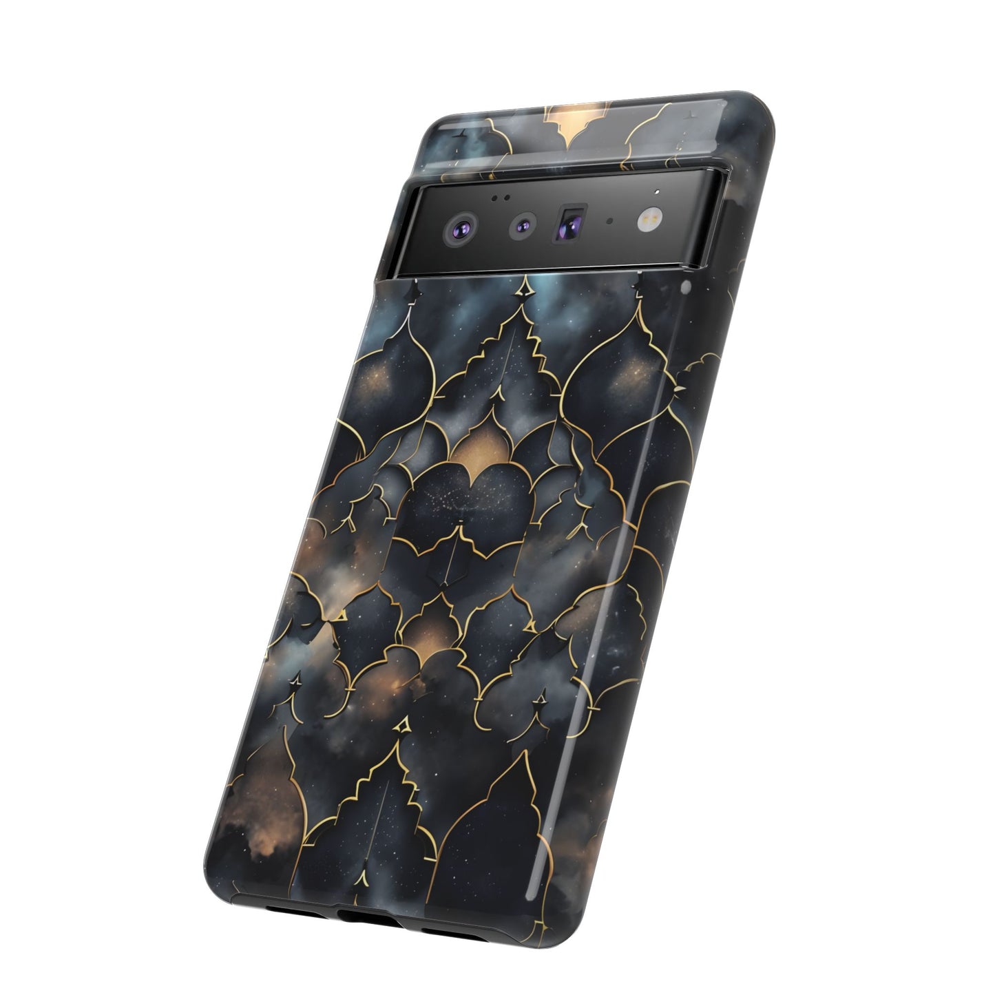 Celestial Mosaic: Cosmic Elegance Phone Case - iPhone, Google Pixel, Samsung Galaxy