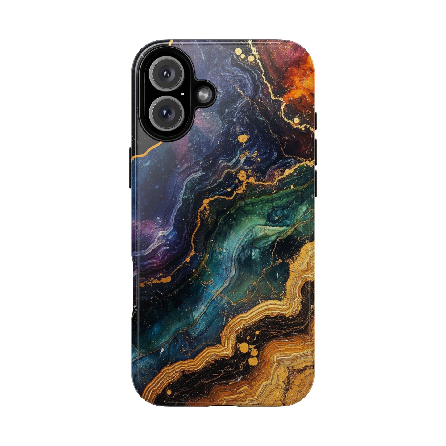 Cosmic Agate Veins – Tough iPhone Case