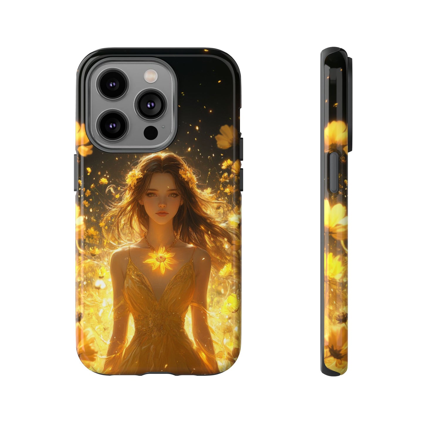 Sun Blossom Goddess – Tough iPhone Case