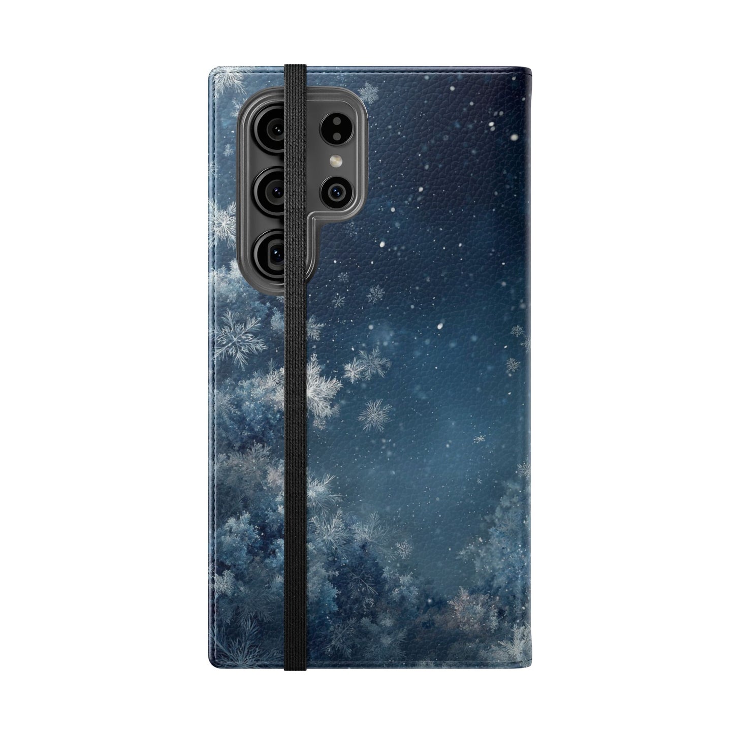 Winter Snowflakes - Wallet Flip Case