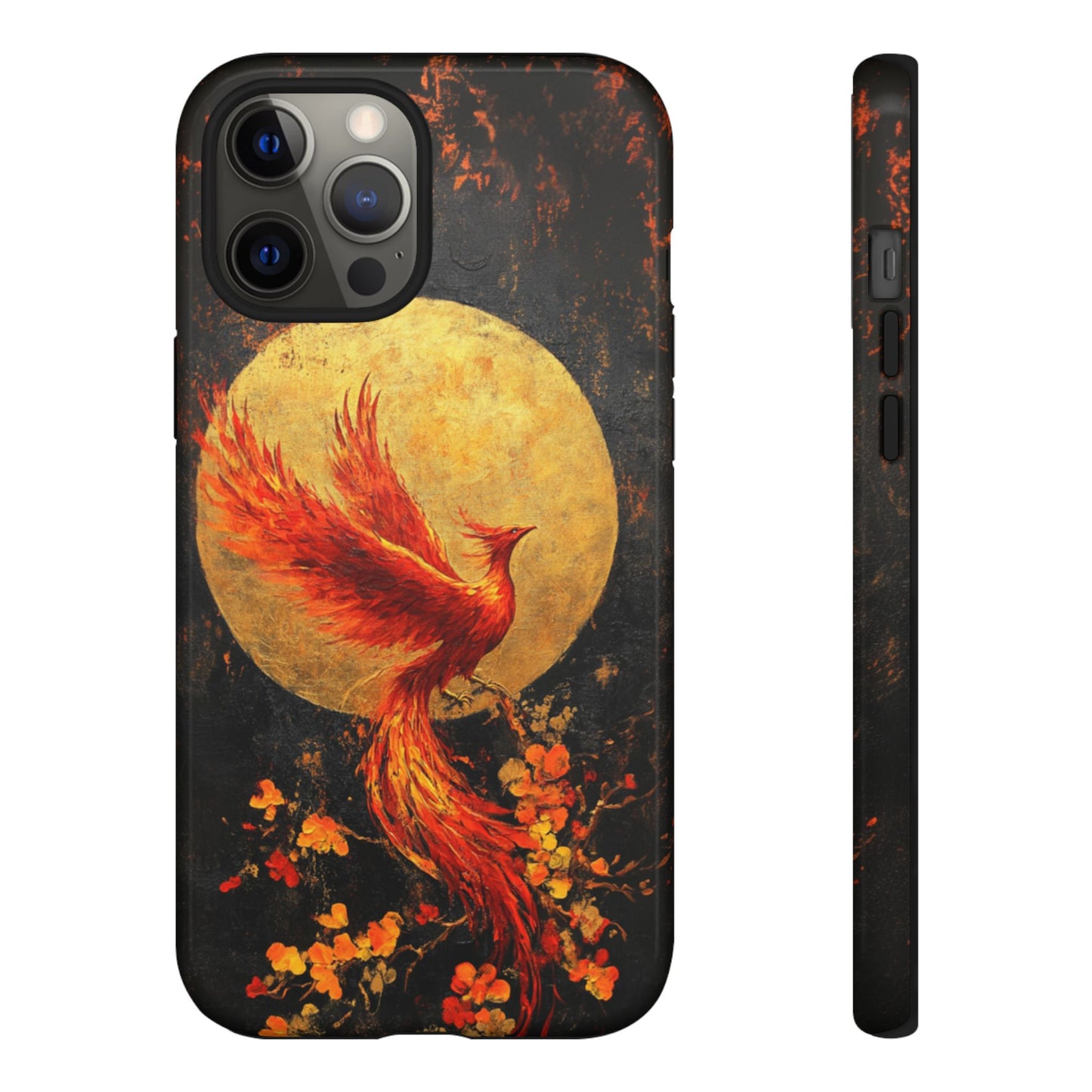 Golden Phoenix Rise – Tough iPhone Case
