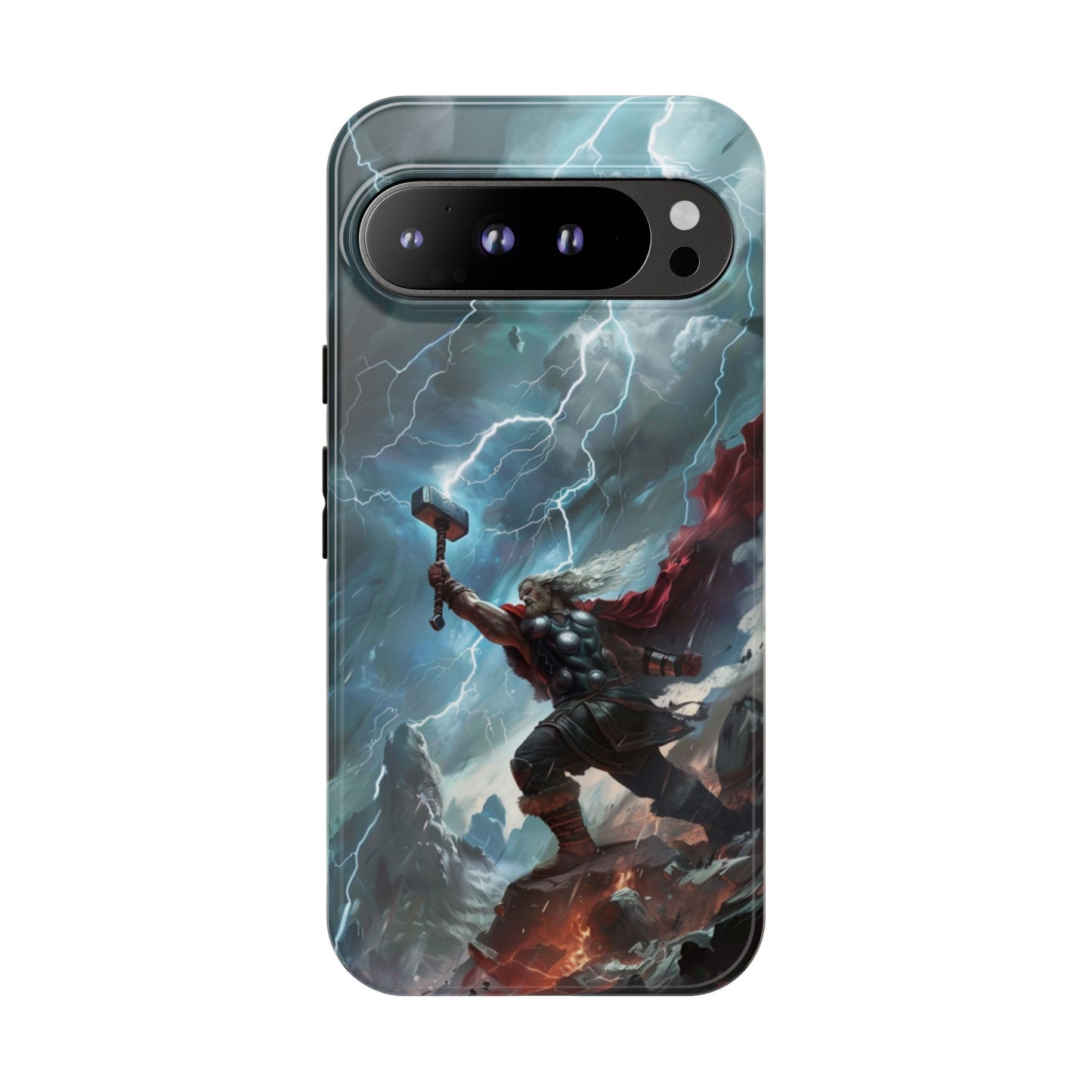 Thor Lightning Storm - Tough Google Pixel Case