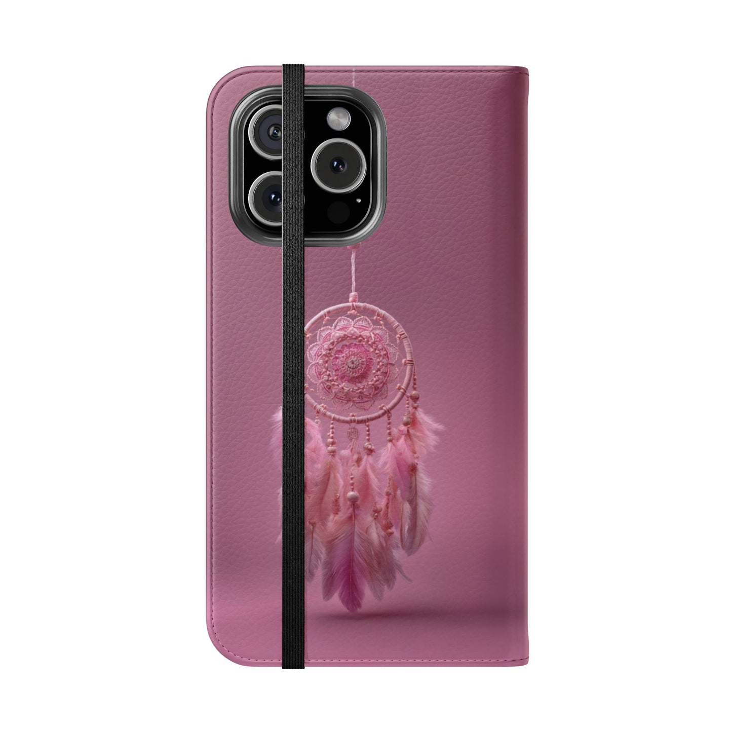 Pink Lace Dreamcatcher - Wallet Flip Case