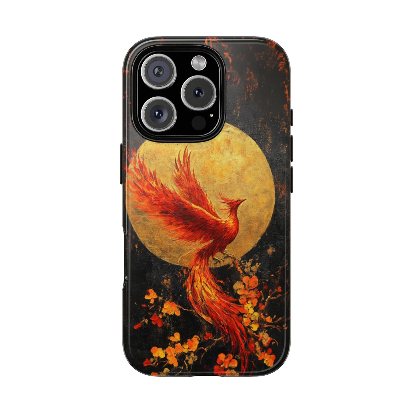 Golden Phoenix Rise – Tough iPhone Case