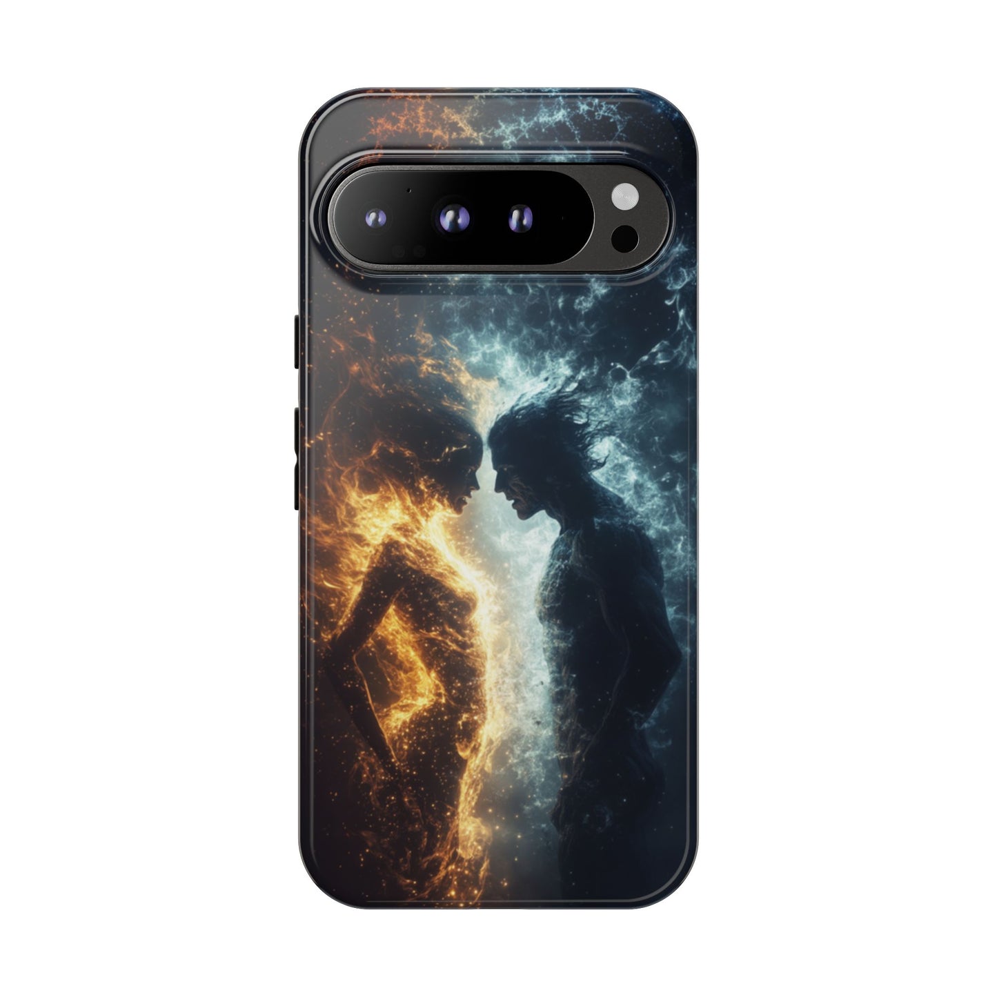 Fire & Frost Lovers - Tough Google Pixel Case