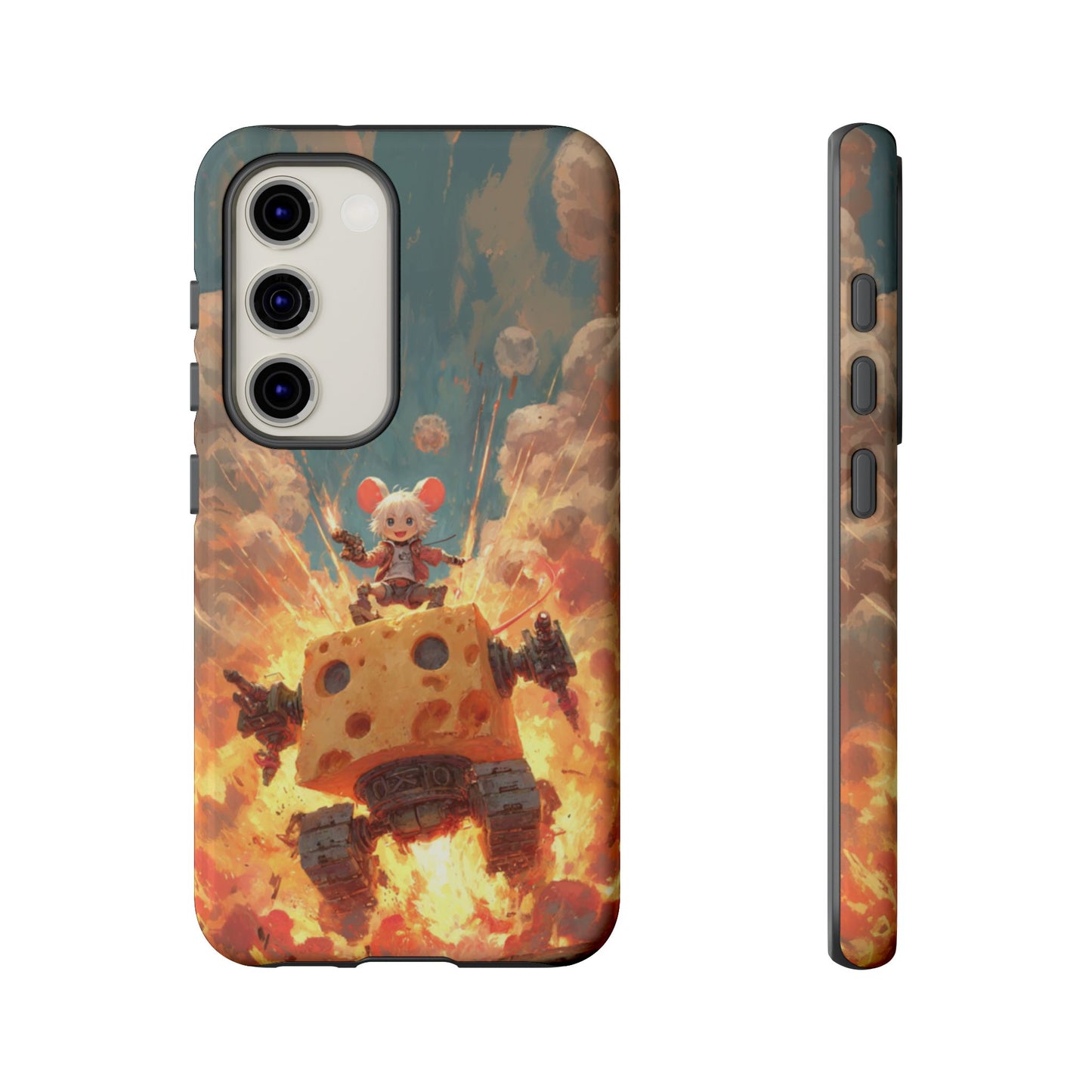 Battle Tank Mouse - Tough Samsung Galaxy Case