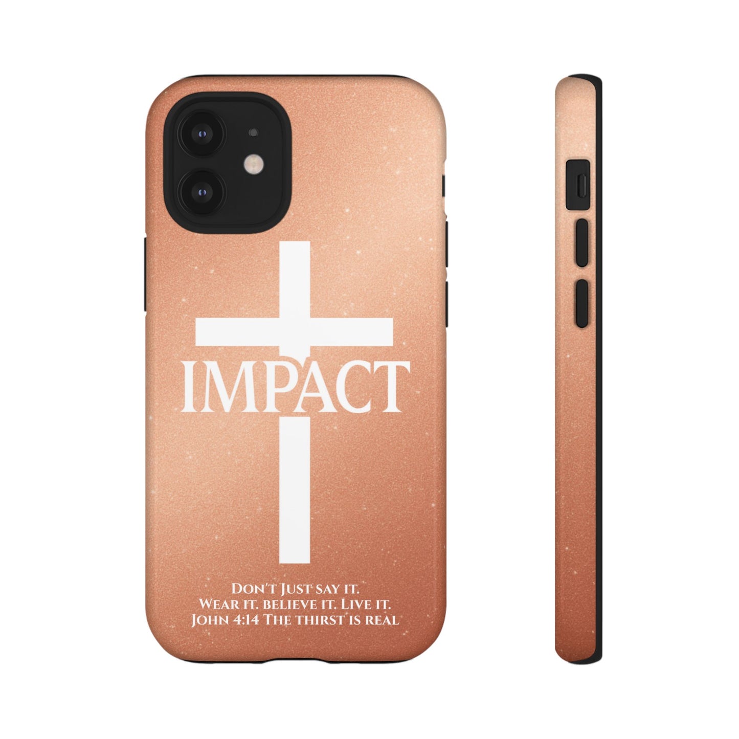 Impace Rose Gold - Tough iPhone Case