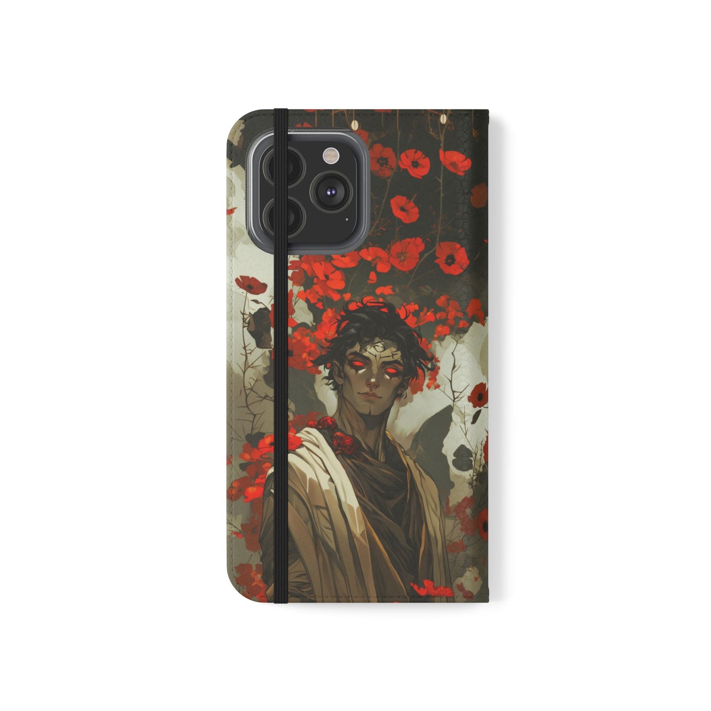 Zagreus Blood Poppies - Wallet Flip Case