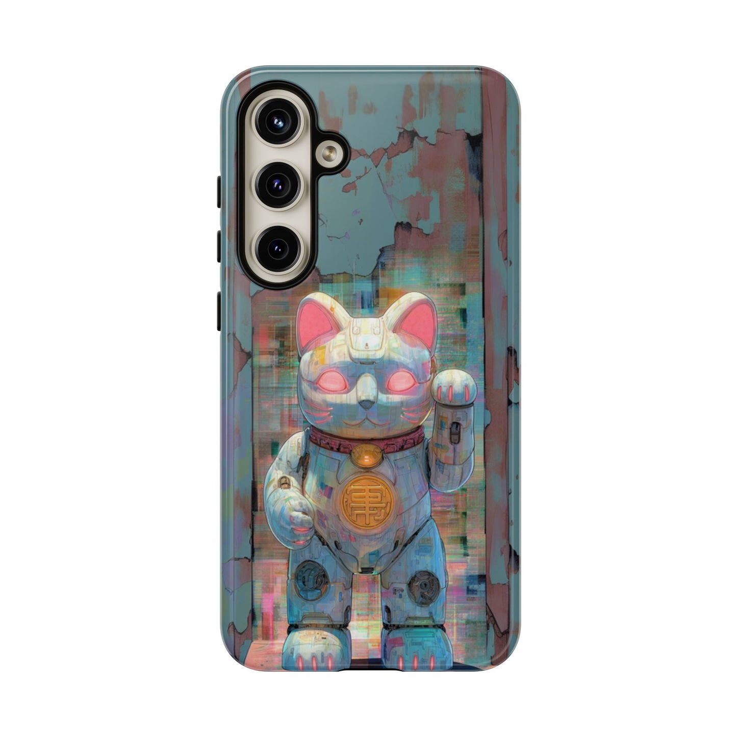 Cyber Lucky Cat - Tough Samsung Galaxy Case