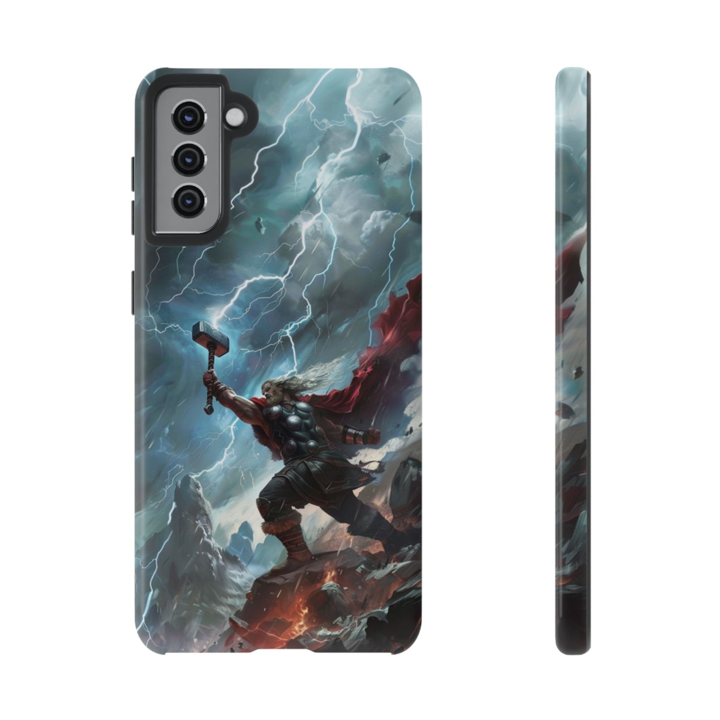 Thor Lightning Storm - Tough Samsung Galaxy Case