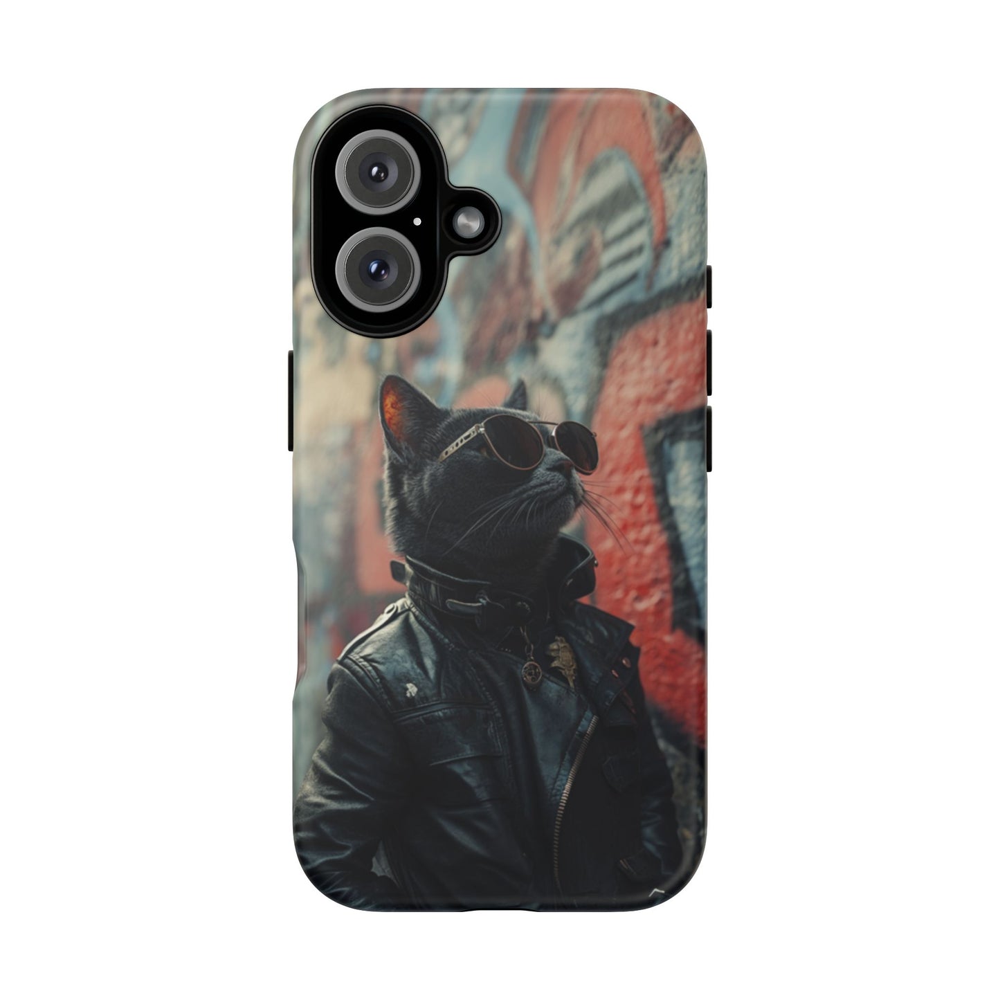 Punk Rock Cat Phone Case – iPhone, Google Pixel, Samsung Galaxy