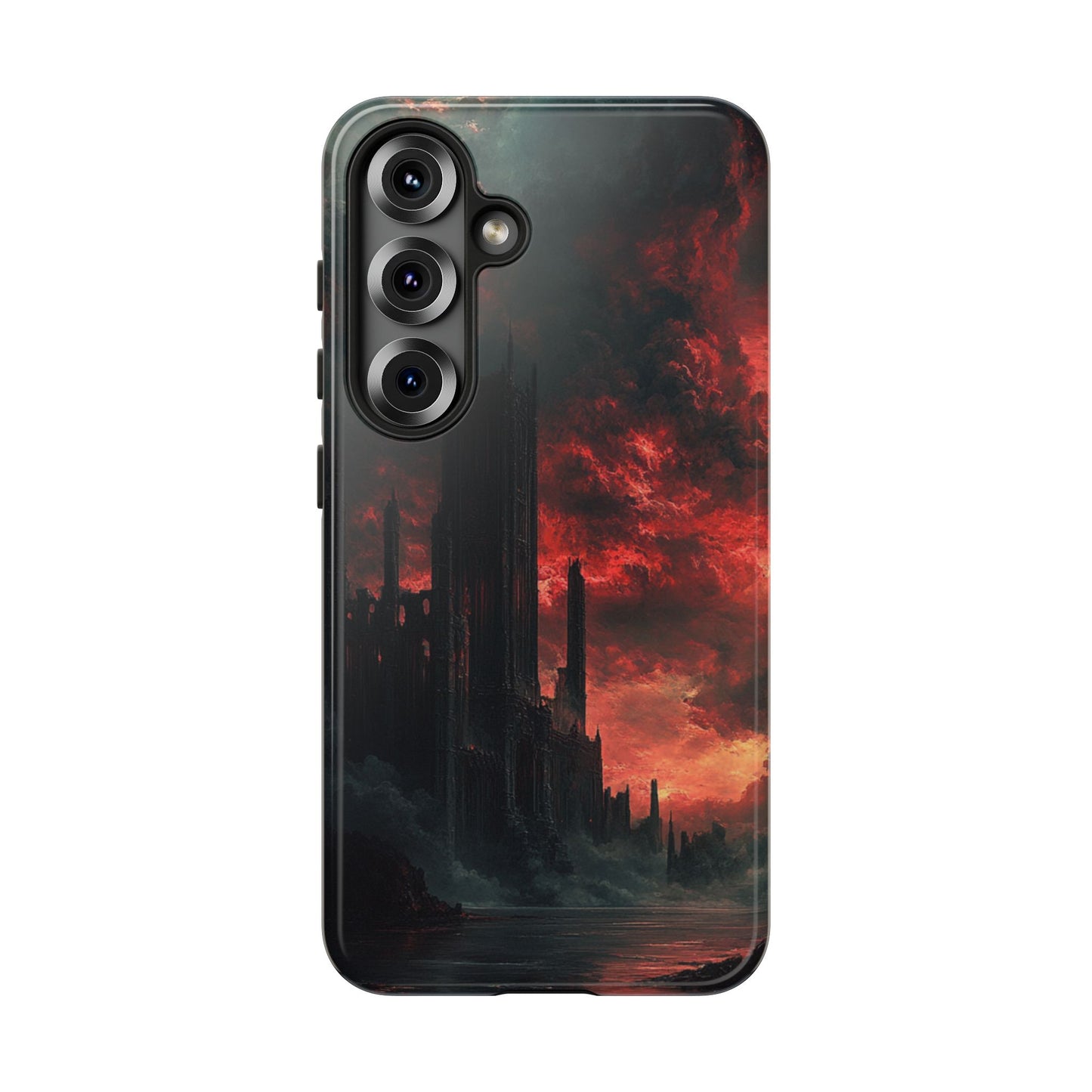 Crimson Dread Citadel – Tough Samsung Galaxy Case