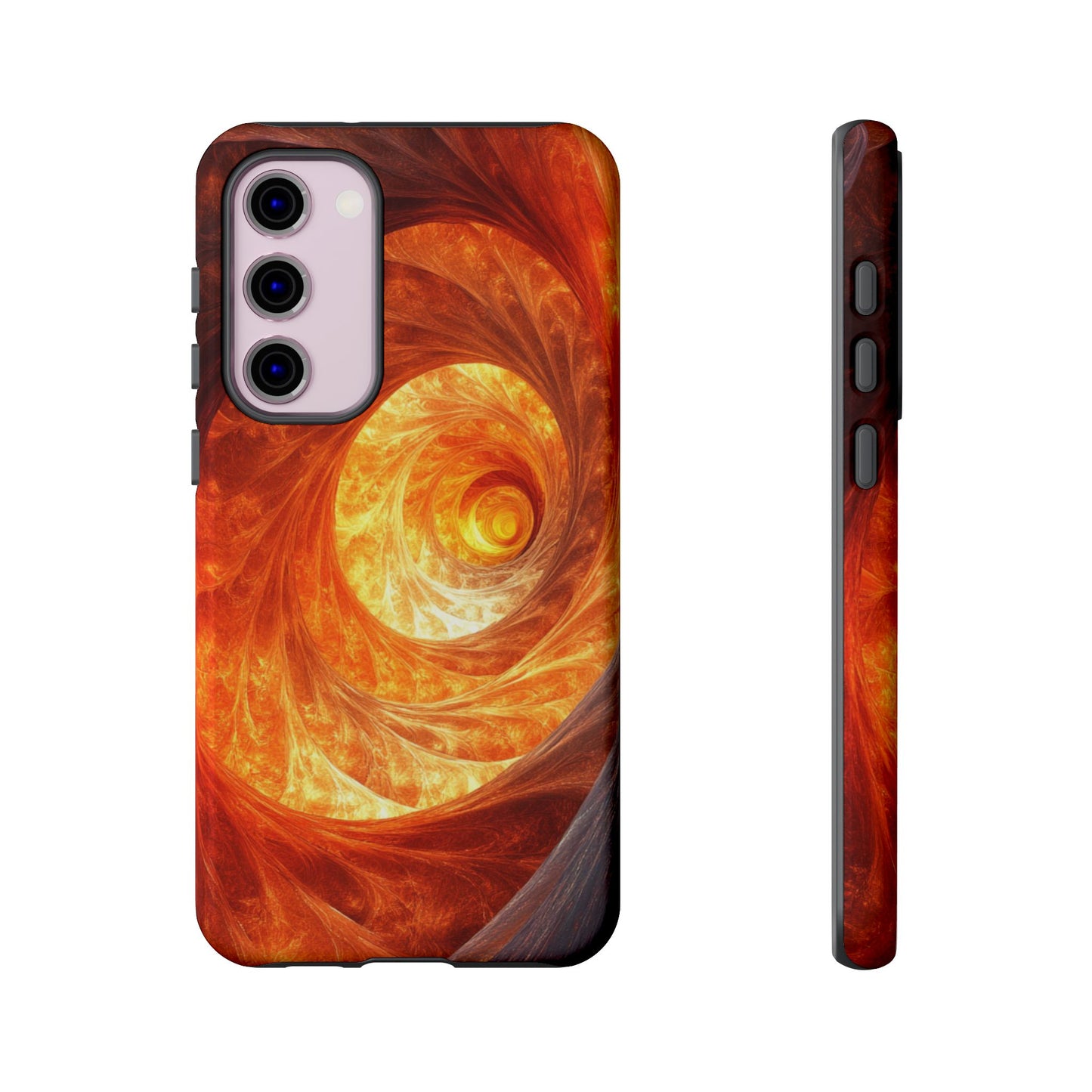 Fire Spiral - Tough Samsung Galaxy Case