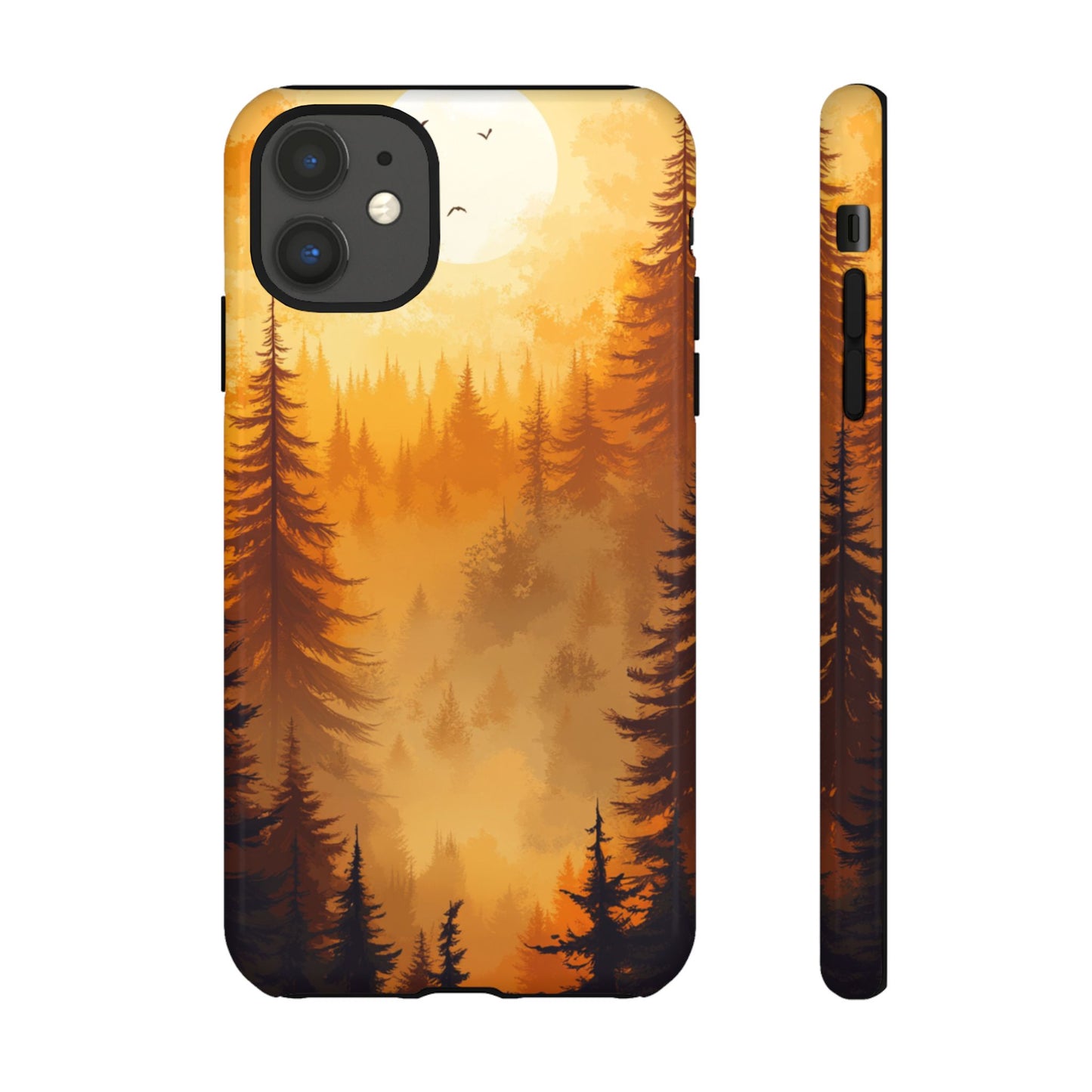 Golden Sunset Forest Phone Case - iPhone, Google Pixel, Samsung Galaxy