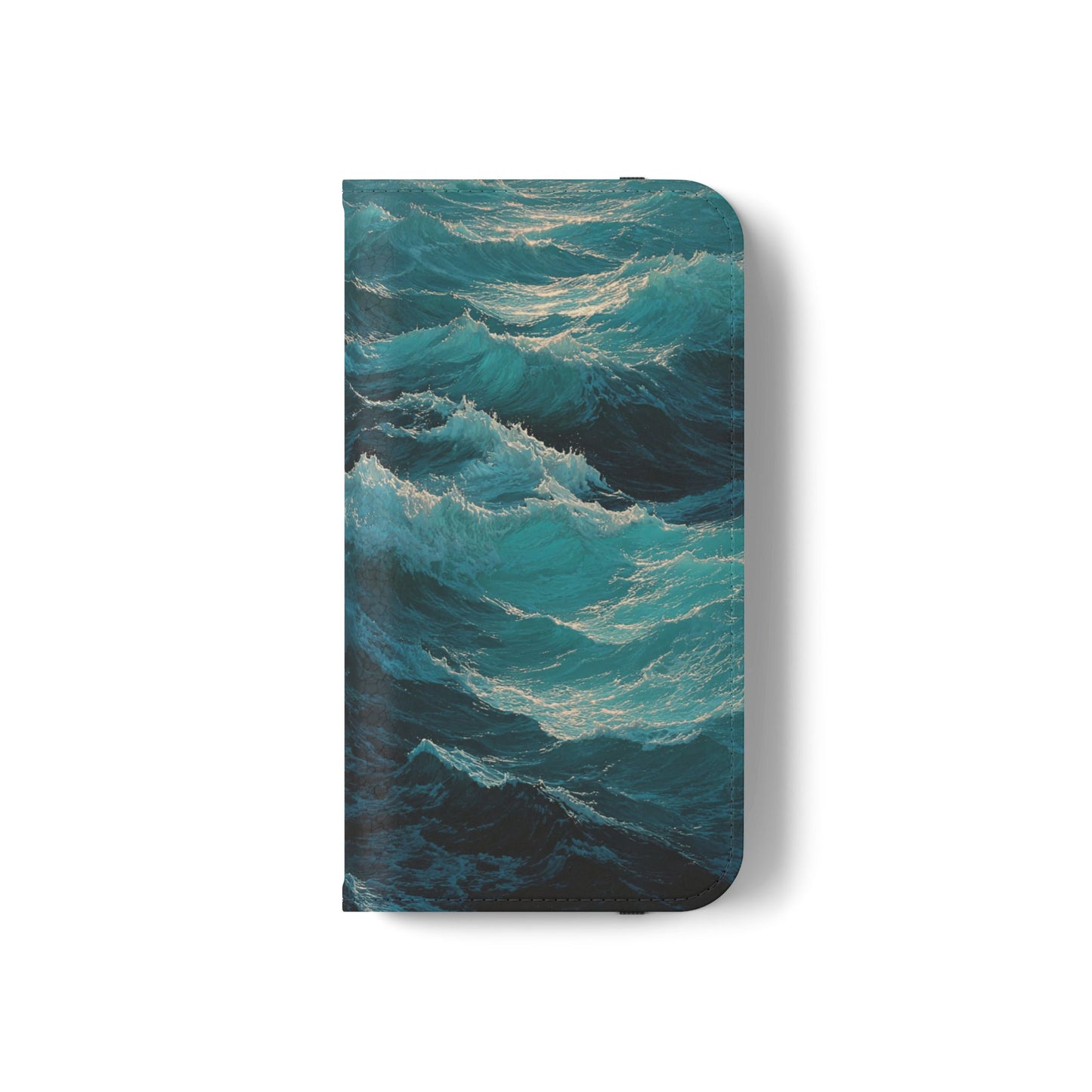 Ocean Waves - Wallet Flip Case