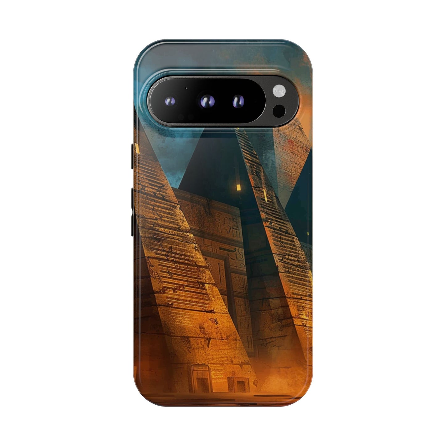Ancient Egyptian Pyramids Sunset - Tough Google Pixel Case