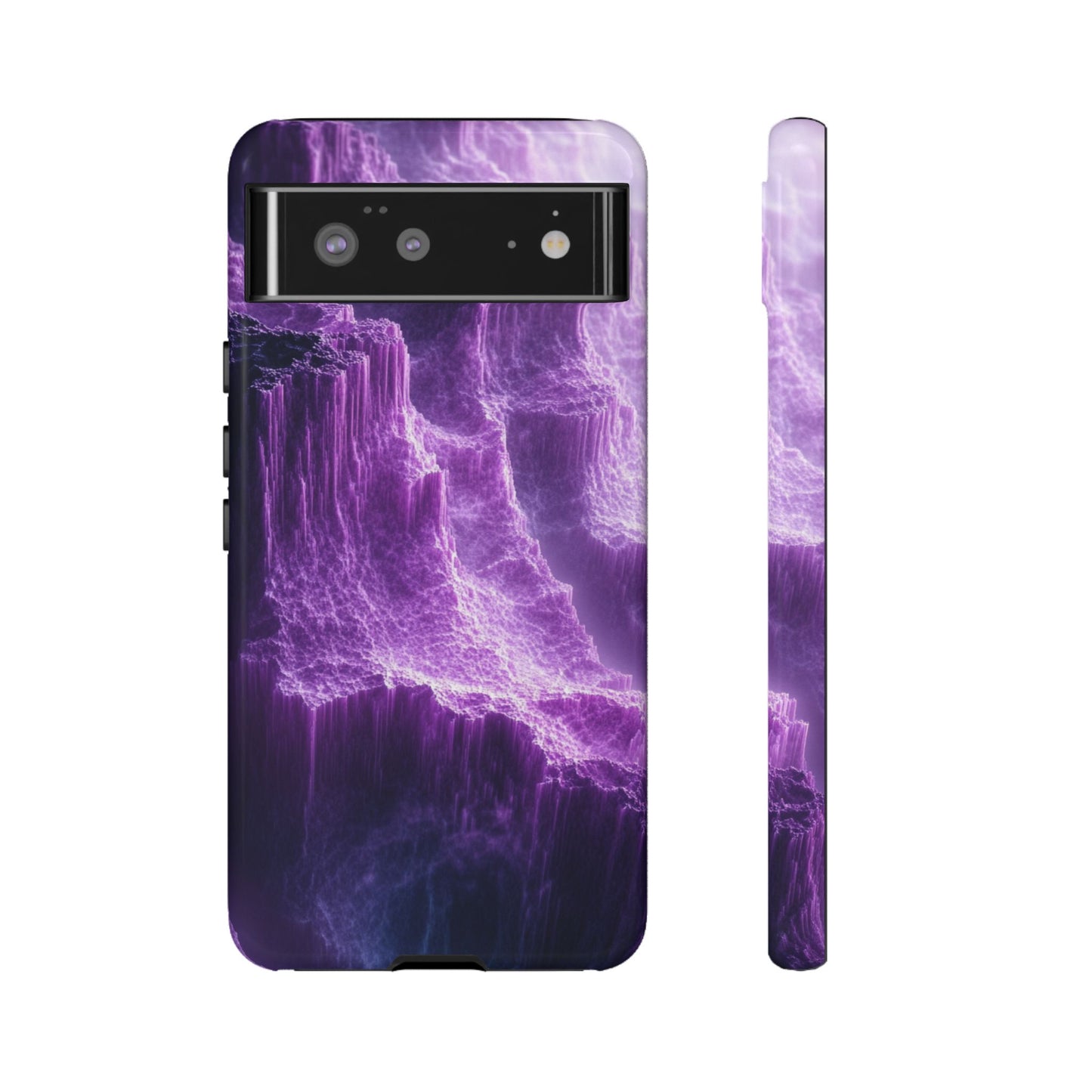 Purple Crystal Canyon - Tough Google Pixel Case