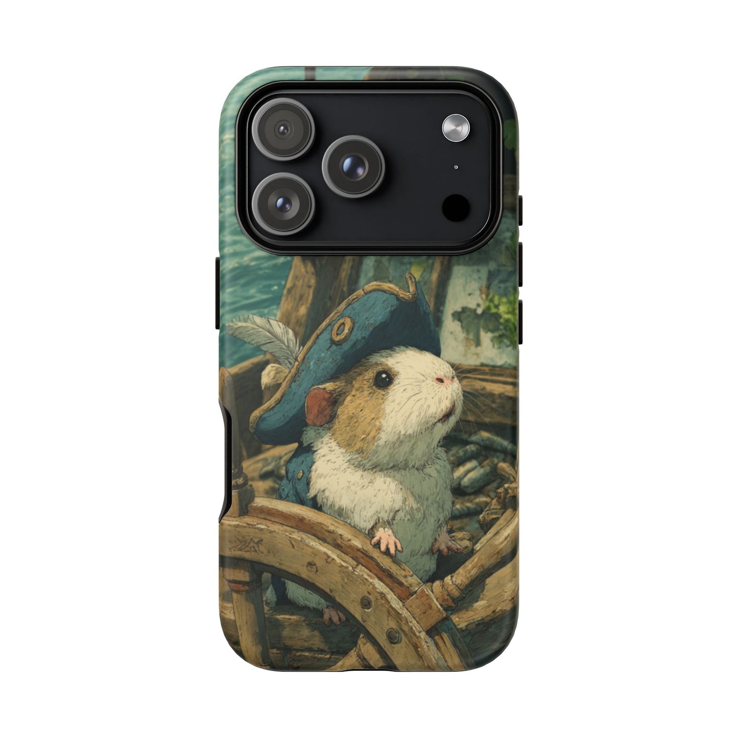 Pirate Captain Guinea Pig - Tough iPhone Case