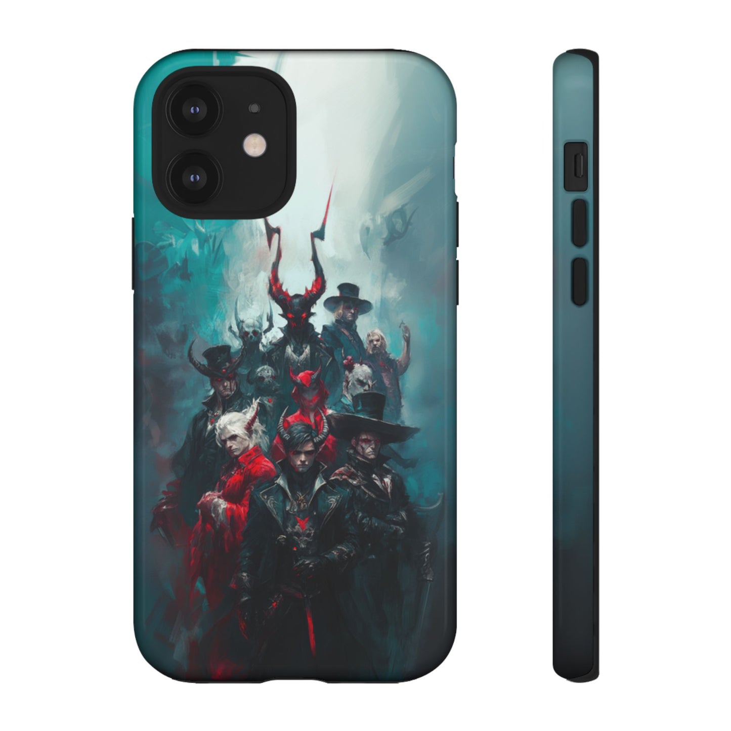 Dark Fantasy Demon Hunters - Tough iPhone Case
