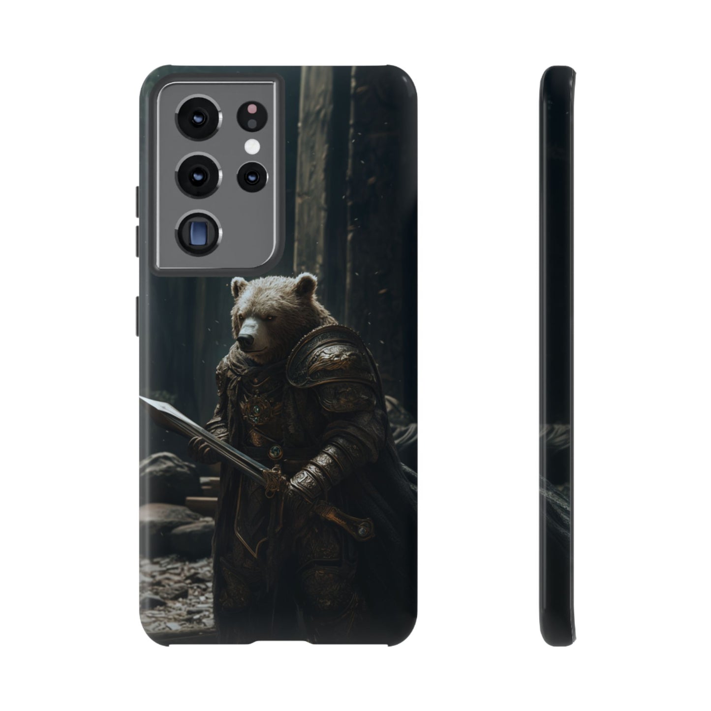 Medieval Bear Warrior Knight - Tough Samsung Galaxy Case