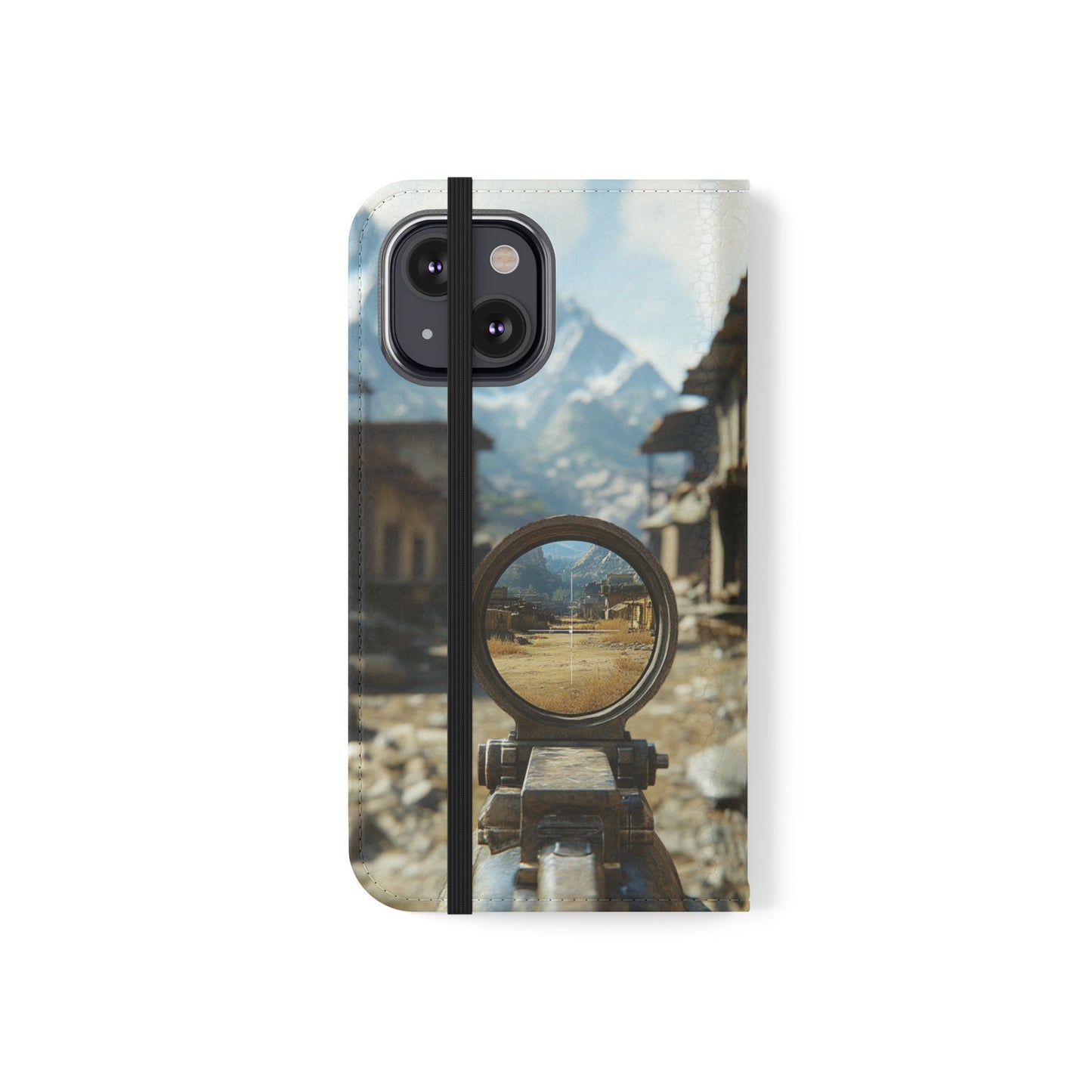 Desert Sniper Focus - Wallet Flip Case