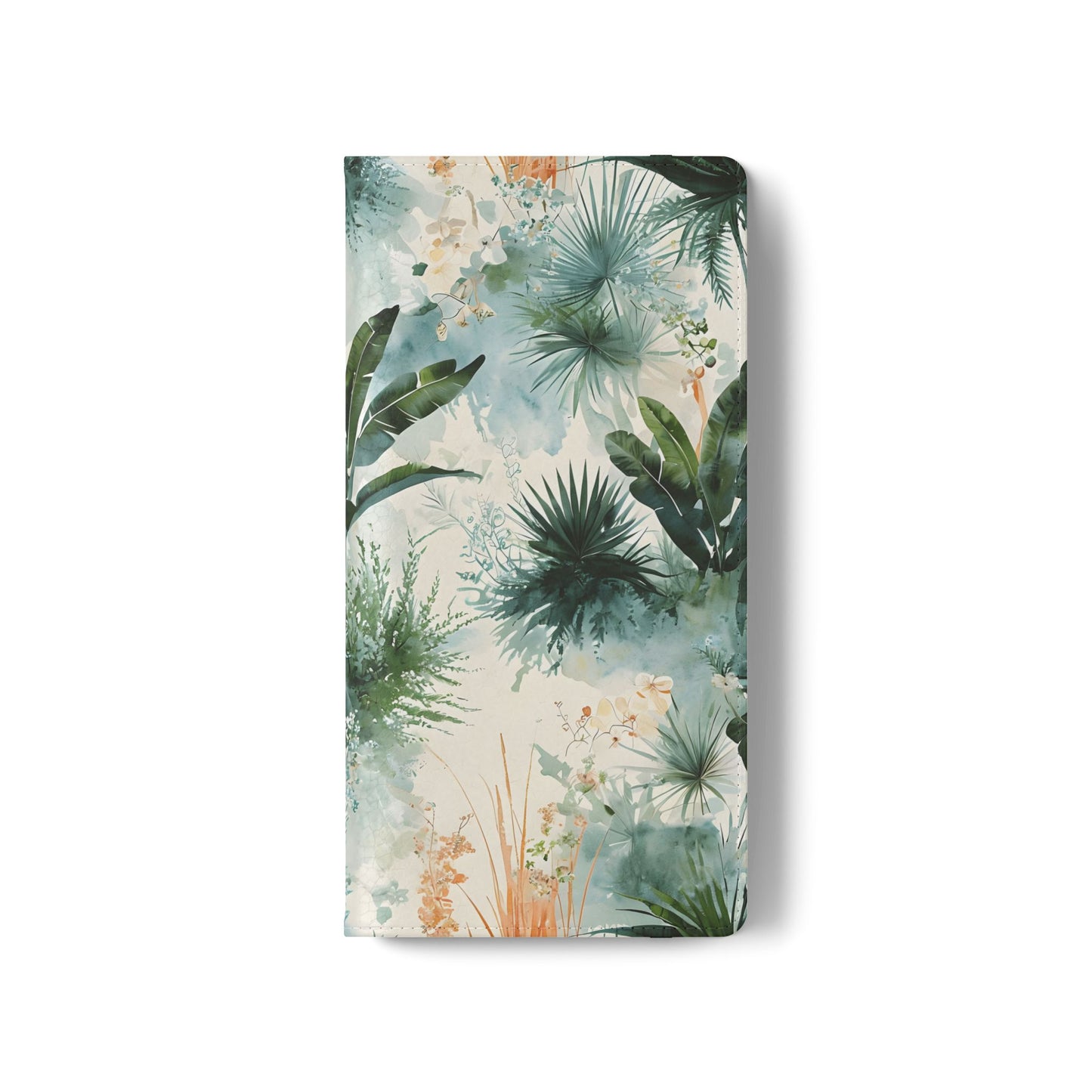 Tropical Botanical Watercolor - Wallet Flip Case