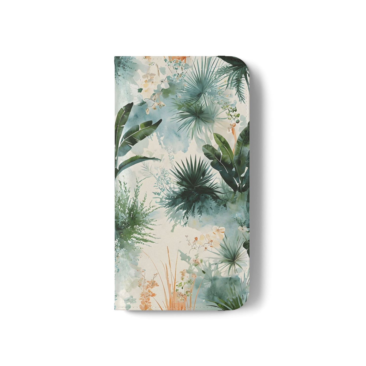 Tropical Botanical Watercolor - Wallet Flip Case