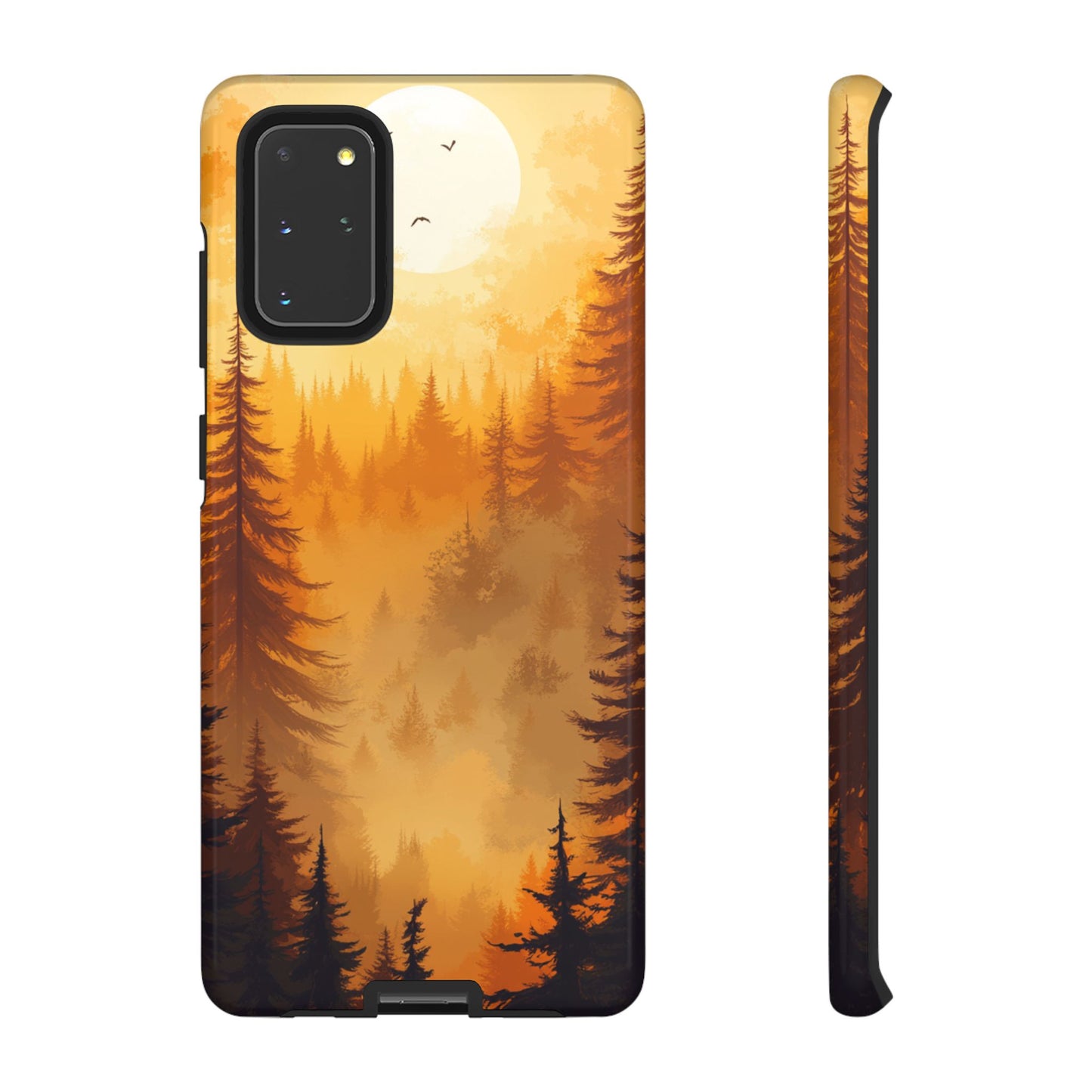 Golden Forest Silhouette – Tough Samsung Galaxy Case