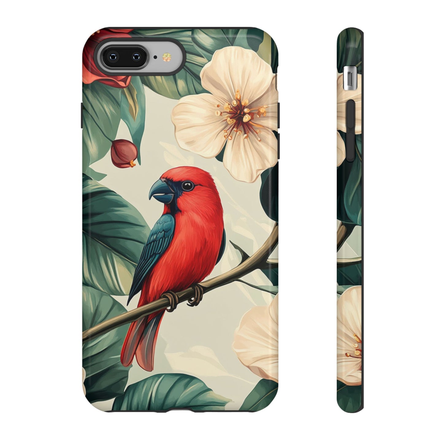 Scarlet Songbird - Tough iPhone Case
