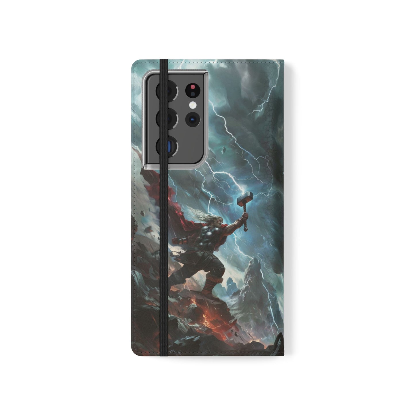 Thor Lightning Storm - Wallet Flip Case