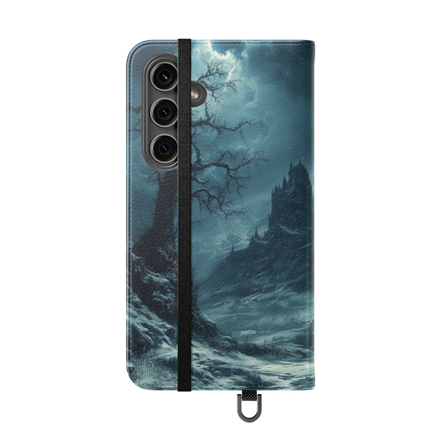 Stormy Castle - Wallet Flip Case