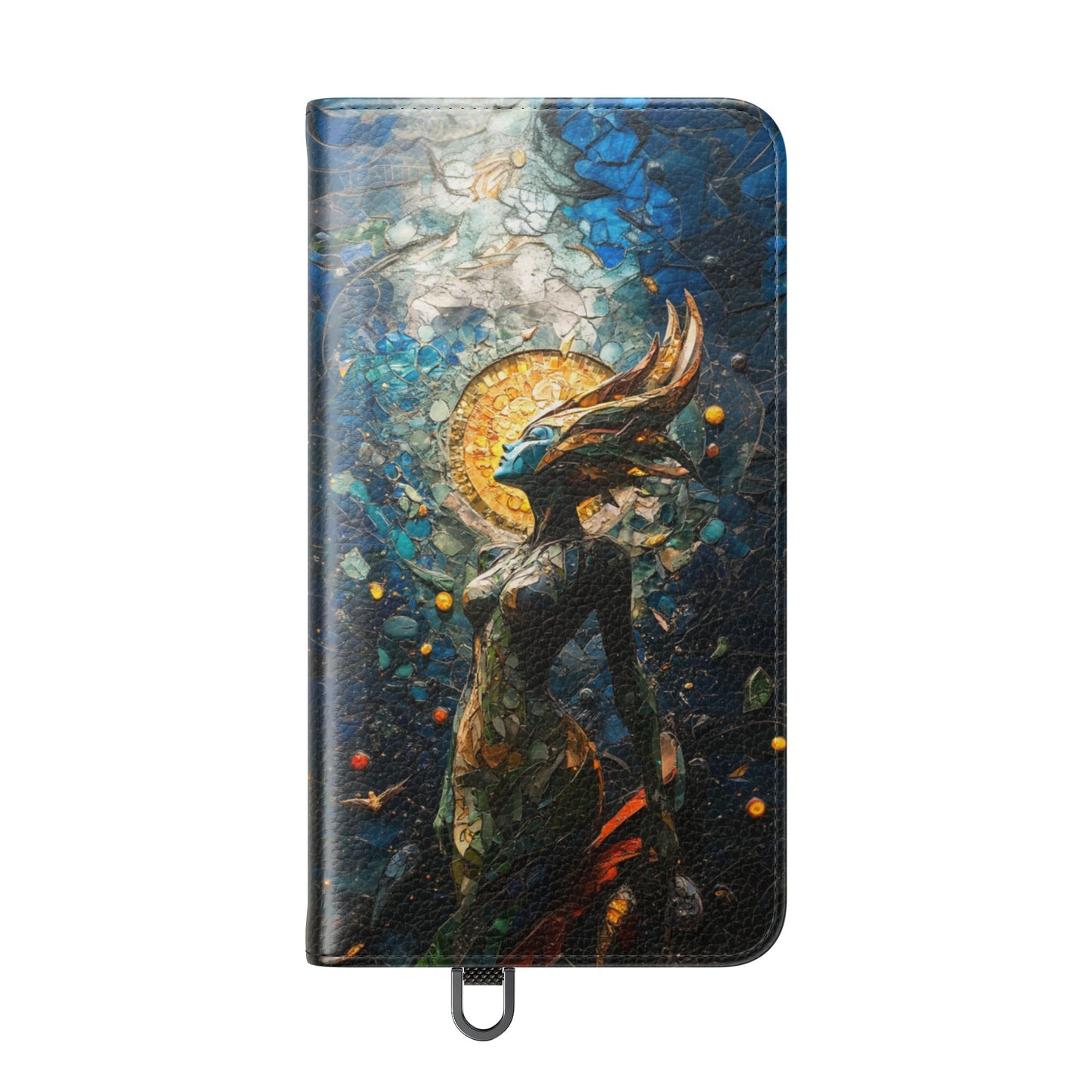 Stained Glass Goddess - Wallet Flip Case