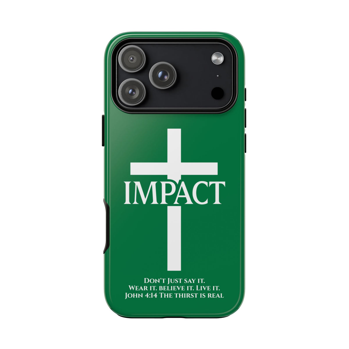 Impact Green - Tough iPhone Case