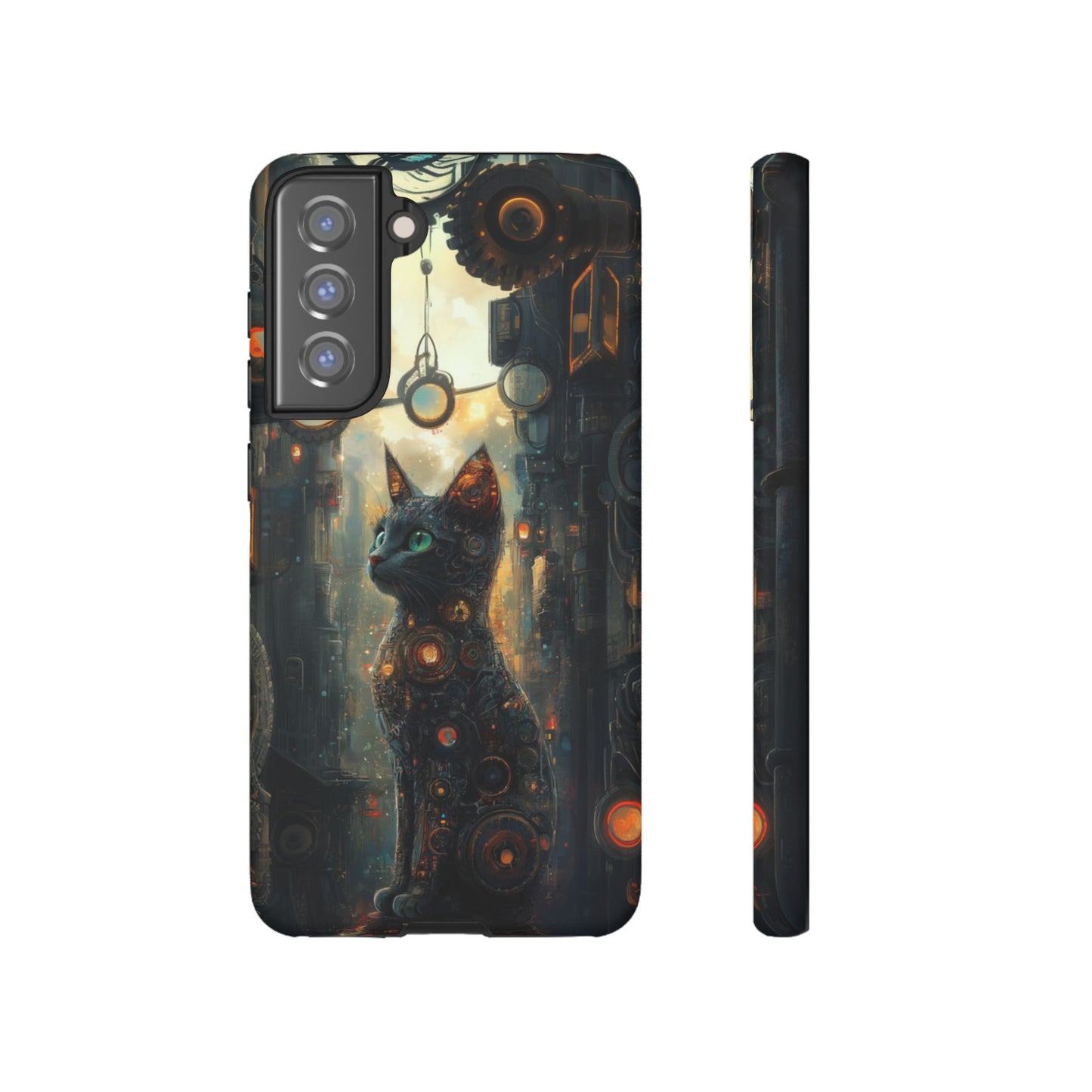 Industrial Revolution Cat Phone Case - iPhone, Google Pixel, Samsung Galaxy