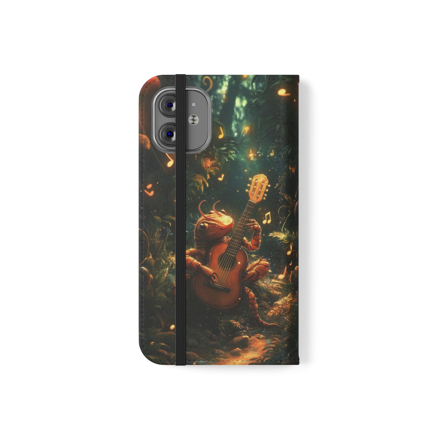 Serenade Forest Guitarist - Wallet Flip Case