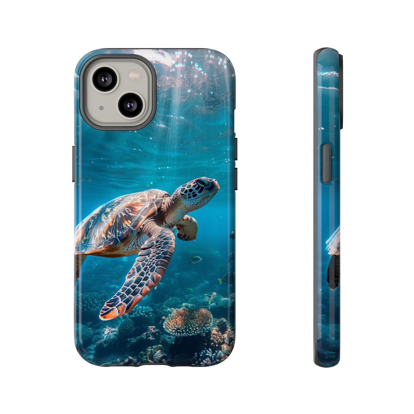 Ocean Guardian Sea Turtle - Tough iPhone Case
