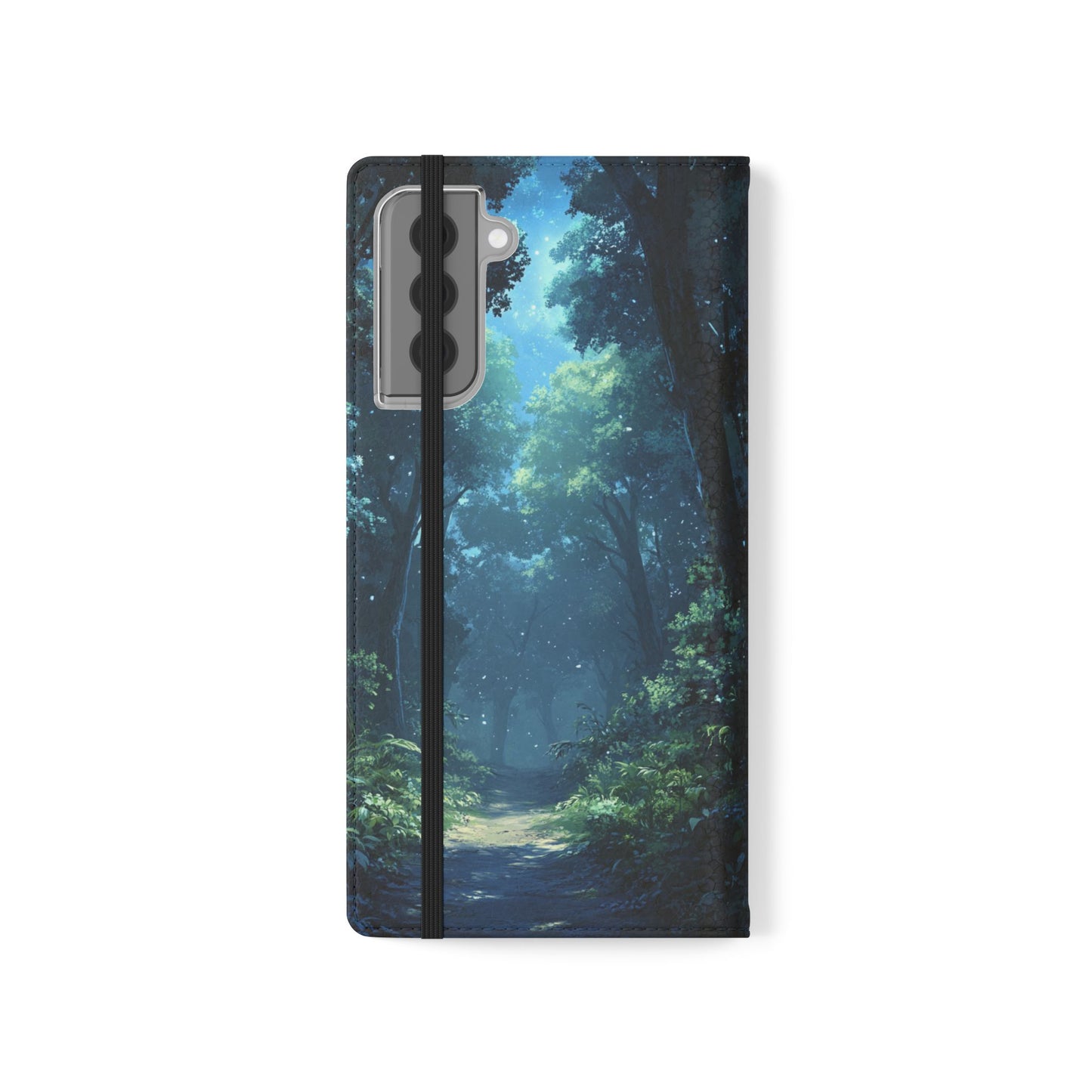 Mystical Forest Path - Wallet Flip Case