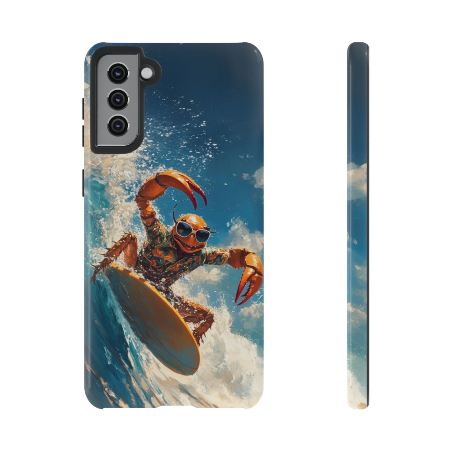 Surfing Crab - Tough Samsung Galaxy Case