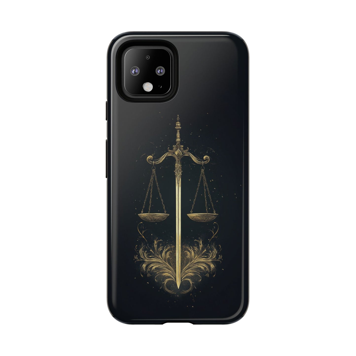 Libra Gilded Balance – Tough Google Pixel Case