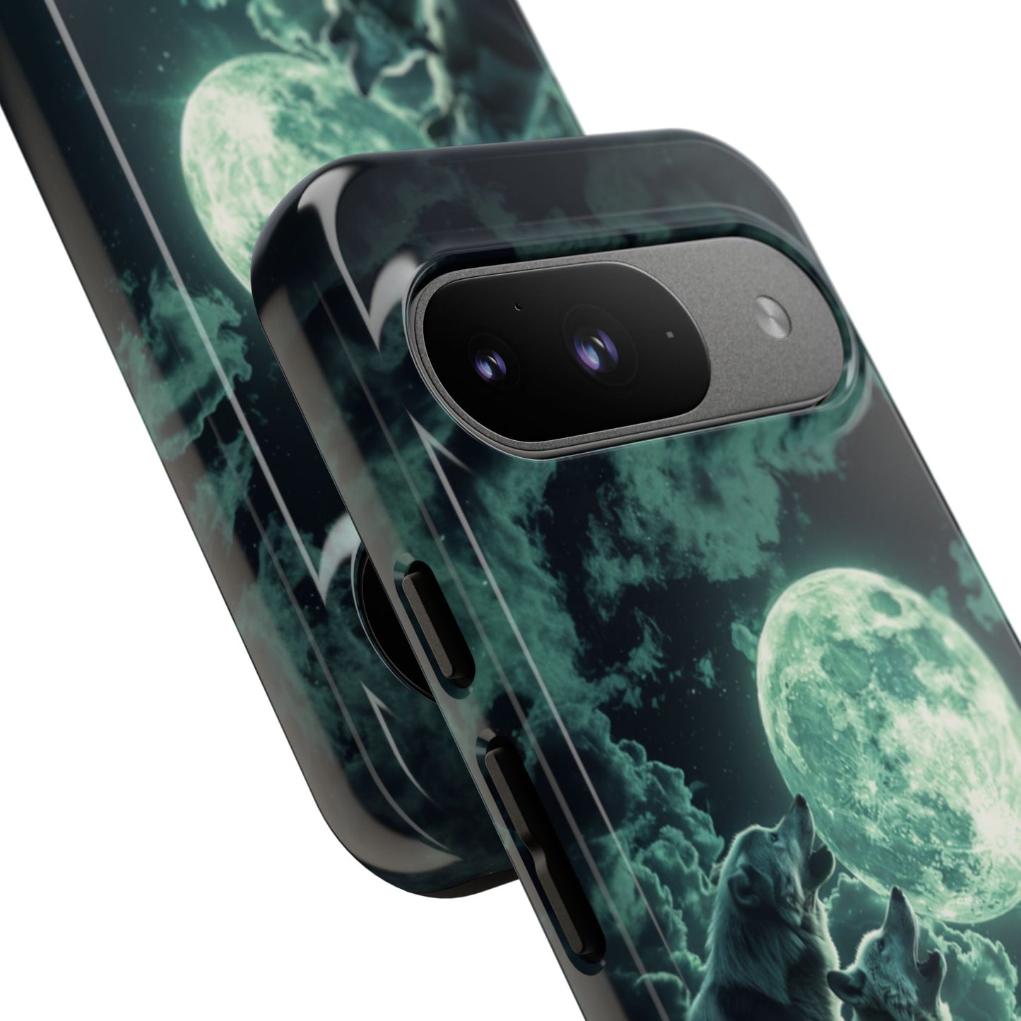 Moonlit Wolf Chorus - Tough Google Pixel Case