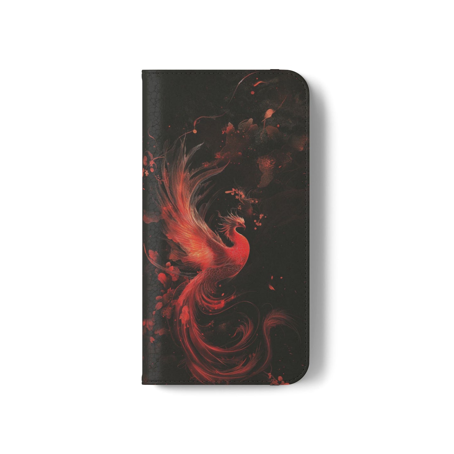 Crimson Phoenix - Wallet Flip Case