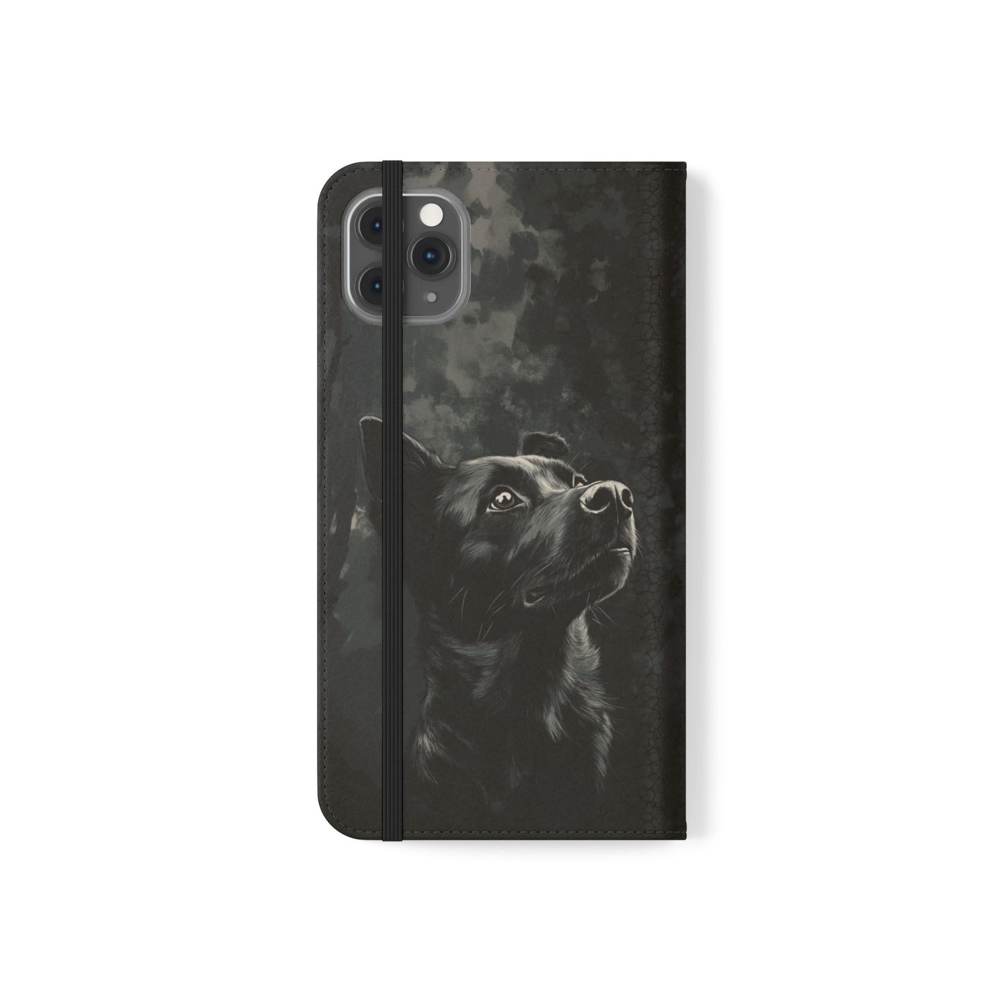 Moonlit German Shepherd - Wallet Flip Case